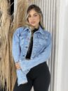 jaqueta jeans perla