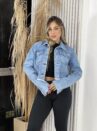 jaqueta jeans perla