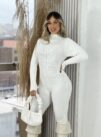 macacão longo modal moara off white