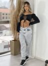 calça jeans kaena
