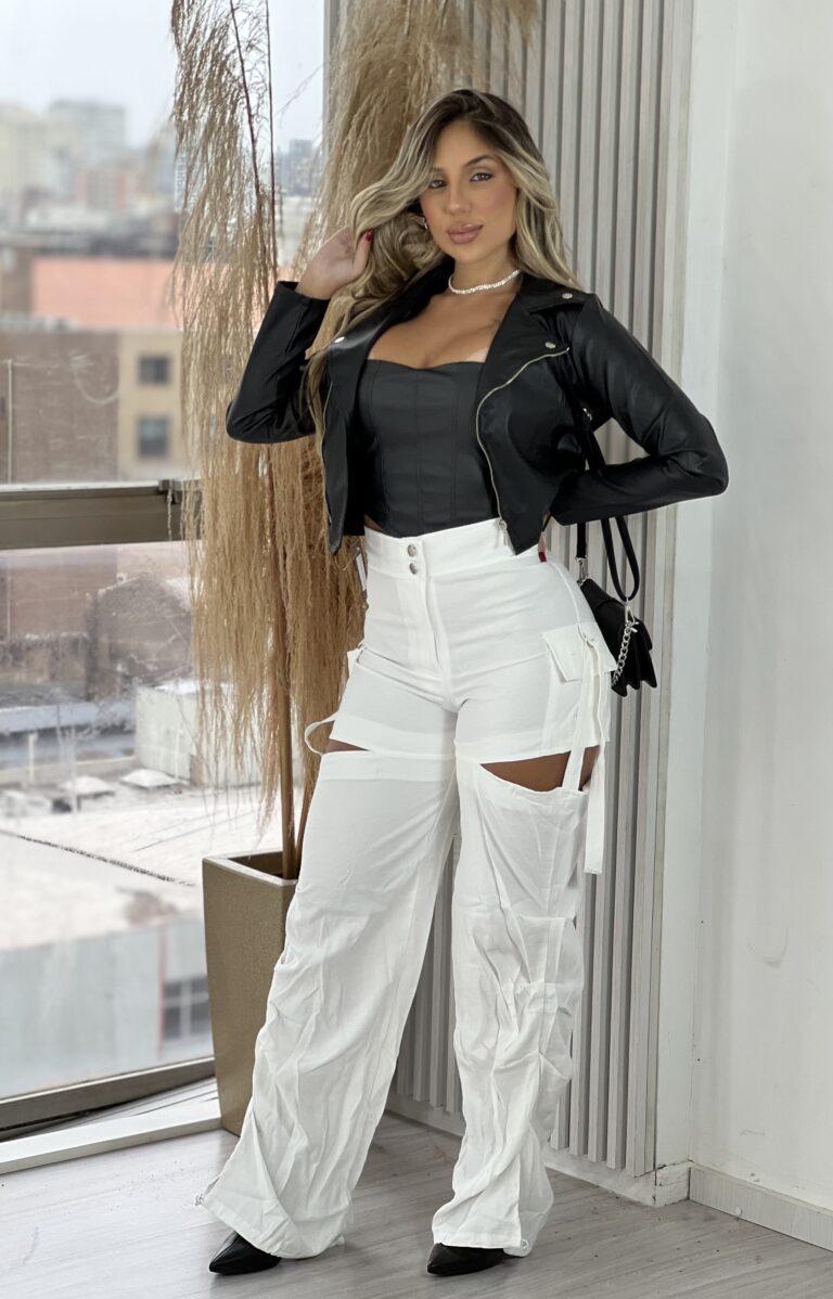 calça pantalona/jogger pedrita branco calça pantalona/jogger pedrita branco