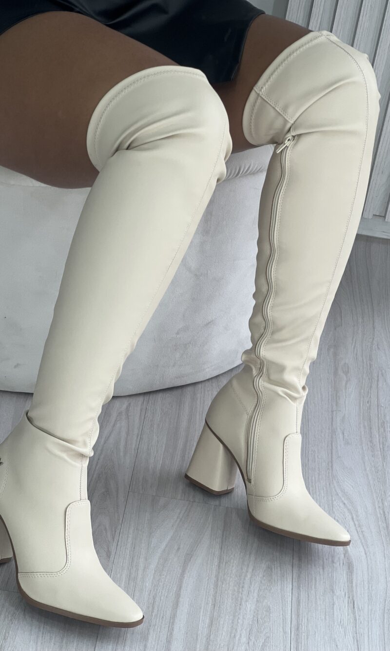 bota over salto bloco off white mississipi me823