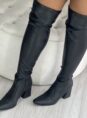 bota over salto bloco preto mississipi me823