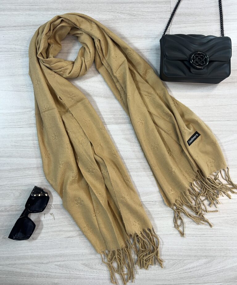 lenço flanelado florzinha caramelo lenço flanelado florzinha caramelo