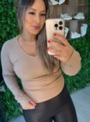 blusa manga longa flávia nude
