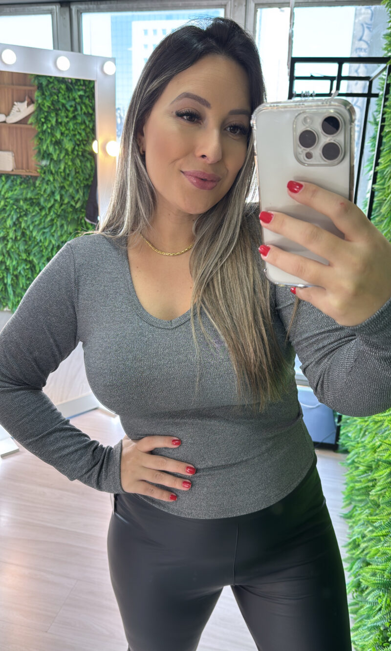 blusa manga longa flávia nude