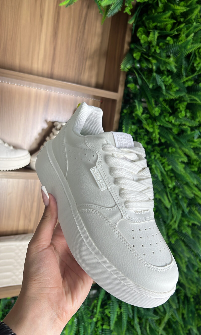tênis petite jolie start branco pj7537