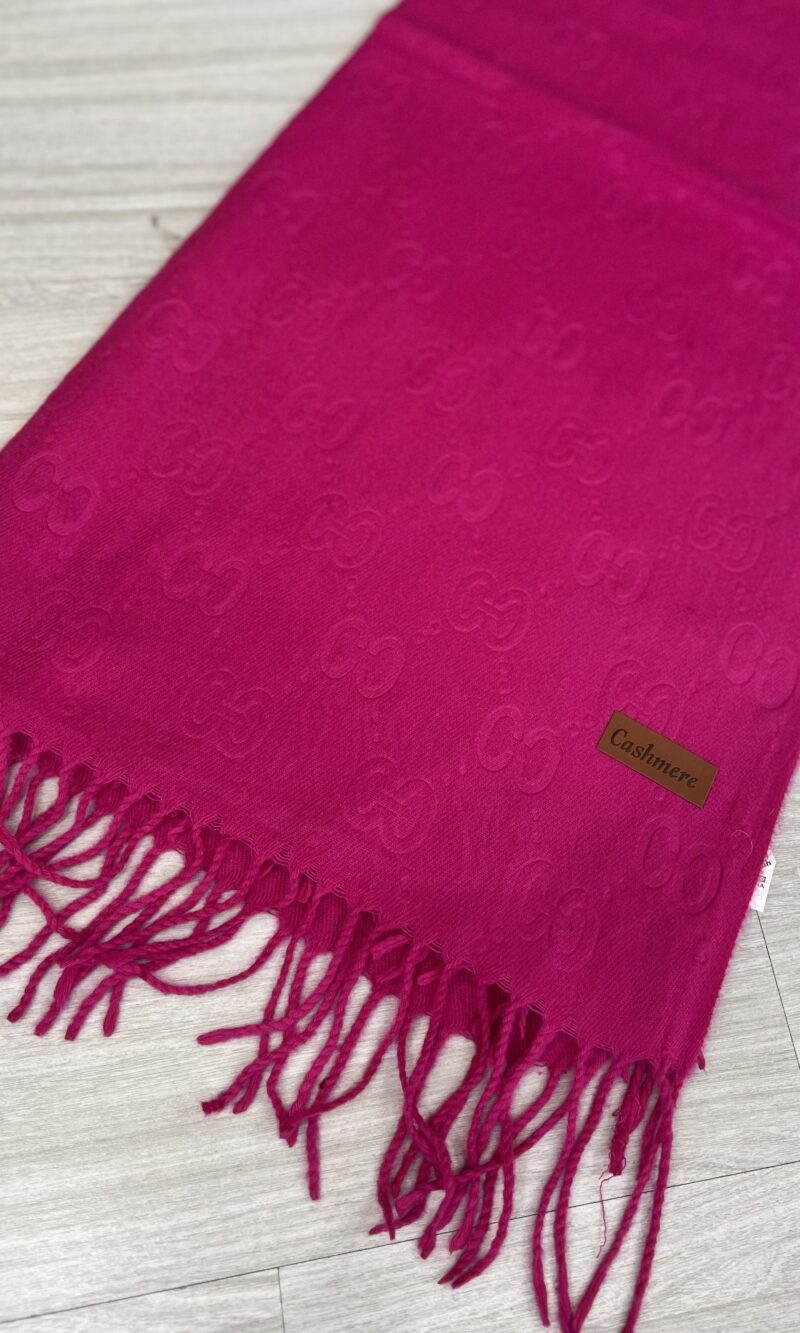 lenço flanelado cc pink