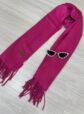 lenço flanelado cc pink