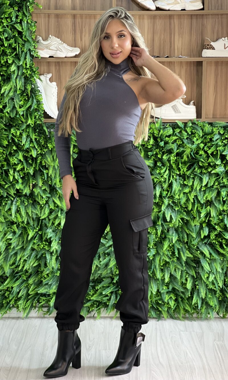 body liz cinza