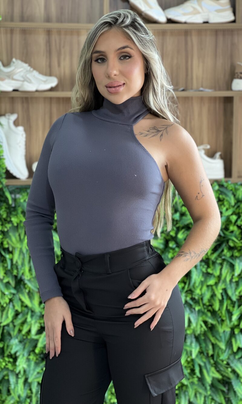 body liz cinza