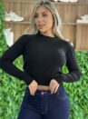 blusa cropped modal phiphi preto