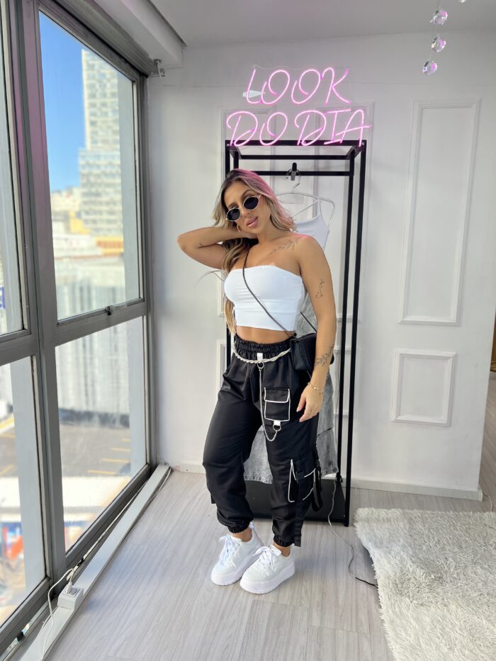 calca parachute luli preto calca parachute luli preto