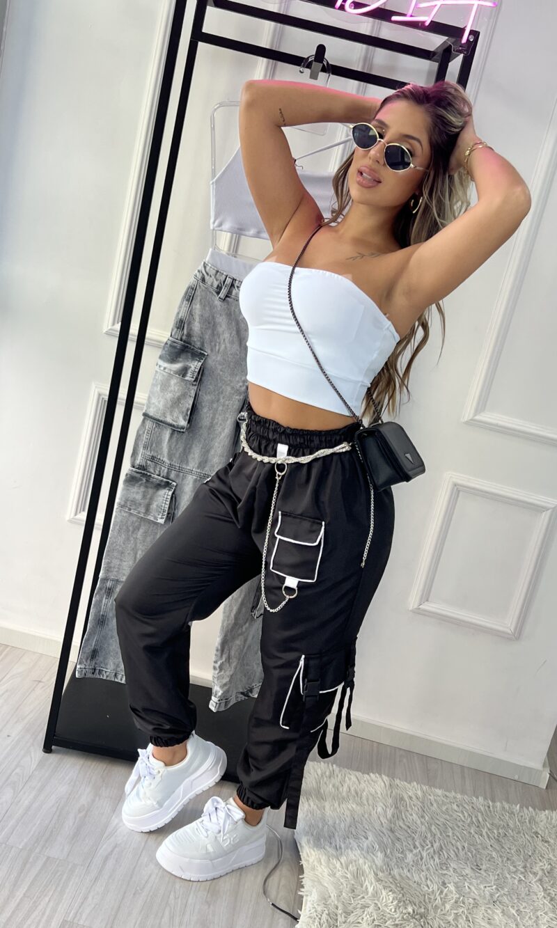 calca parachute luli preto