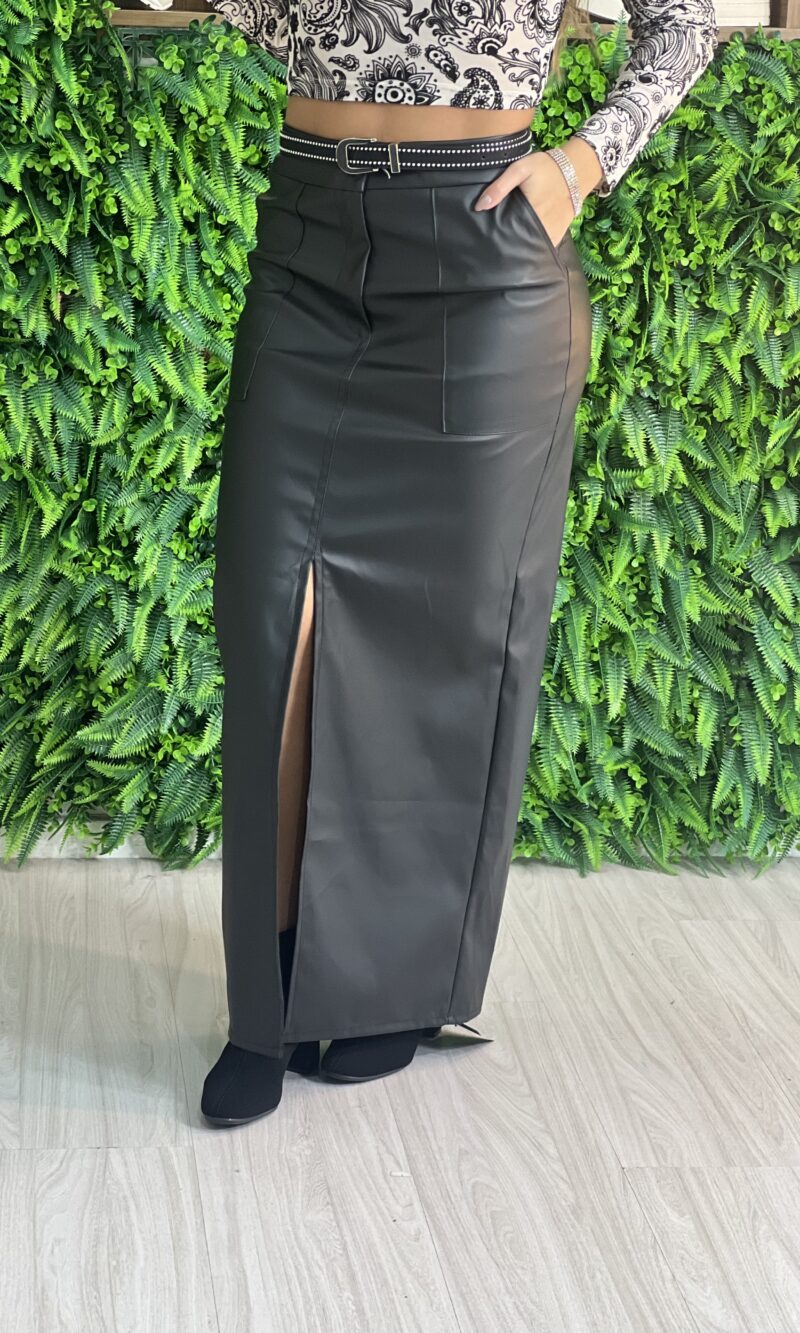 saia midi courino fabi preto saia midi courino fabi preto