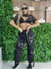 calça parachute luli preto