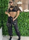 calça parachute luli preto