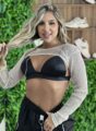 cropped arrastão sandy off white