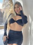 conjunto manga longa luna preto