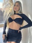 conjunto manga longa luna preto