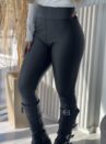 calça courino dulce preto