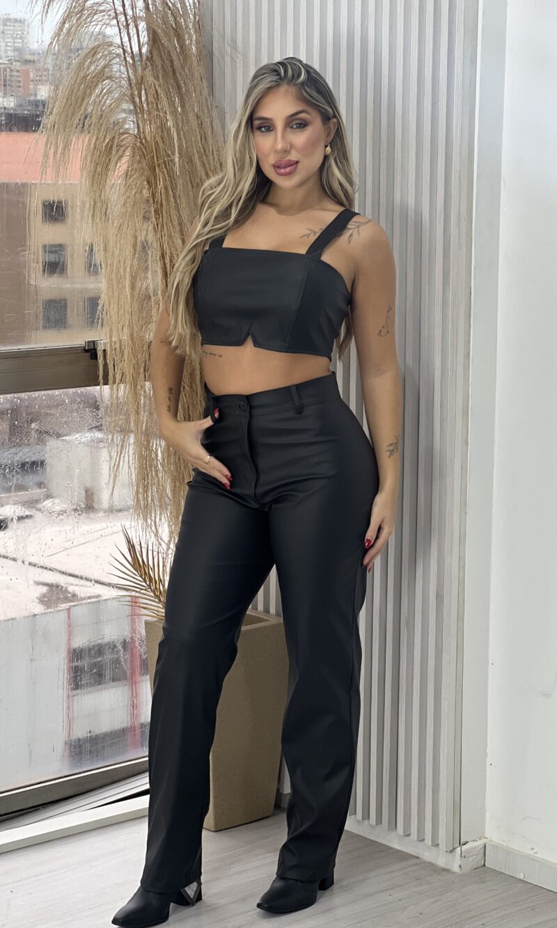 conjunto courino raven preto conjunto courino raven preto