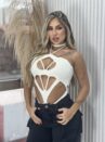 body poliamida livia off white