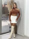 cropped manga longa bad mi caramelo