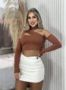cropped manga longa bad mi caramelo