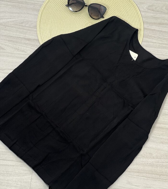blusa térmica canelada nice preto