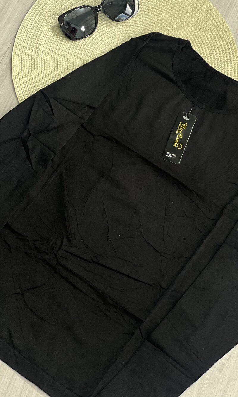 blusa térmica lisa anelice preto