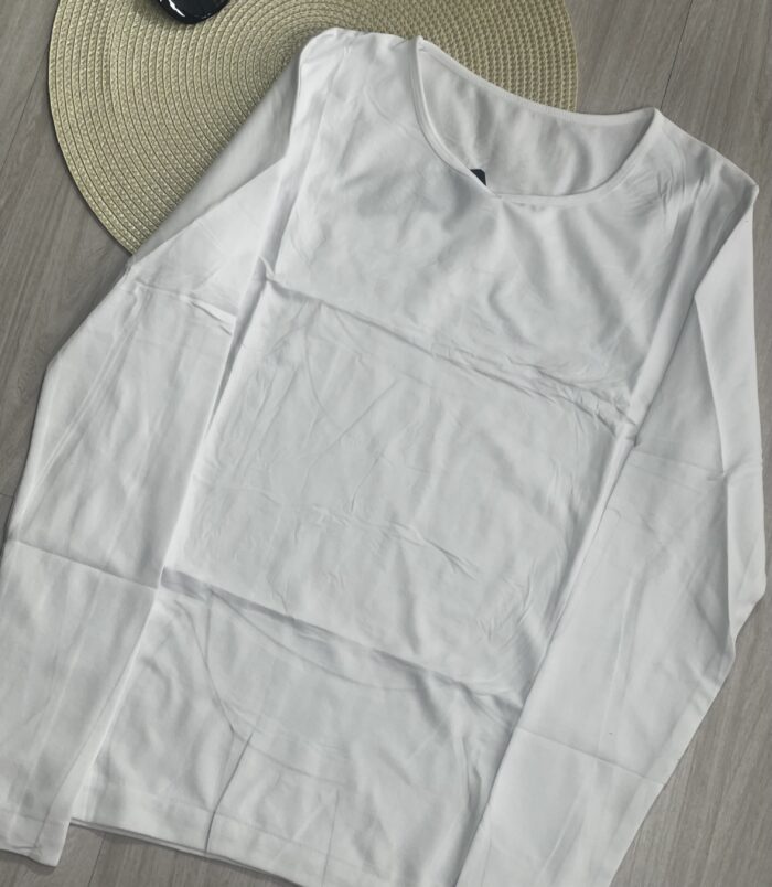blusa térmica lisa anelice branco