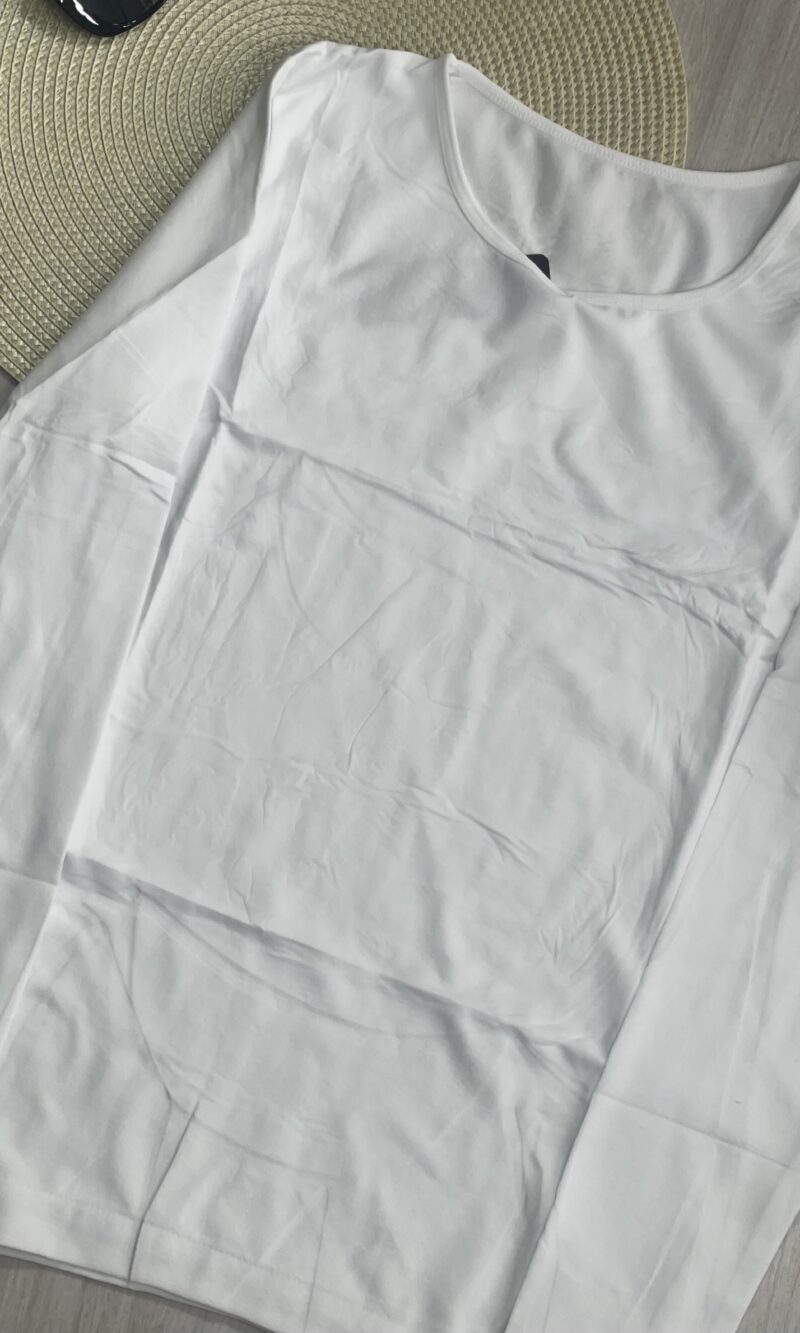 blusa térmica lisa anelice branco