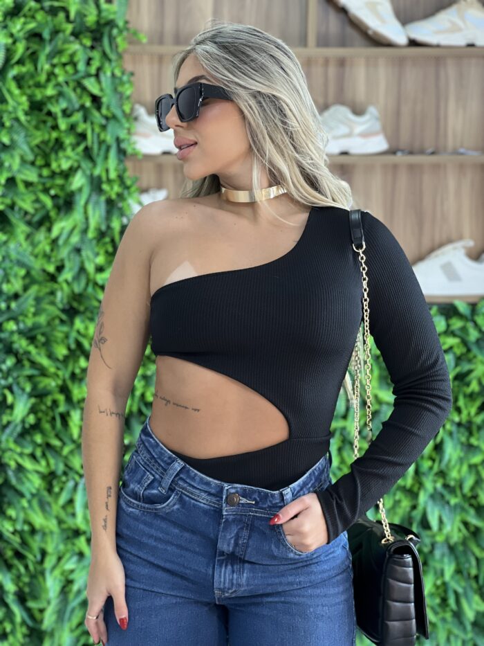 body manga longa suzi preto