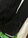 jaqueta amanda preto/off white
