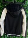 jaqueta amanda preto/off white