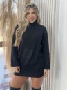 vestido modal amaram preto