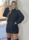 vestido modal amaram preto
