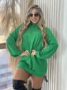 vestido modal amaram verde