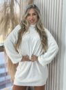 vestido modal amaram off white