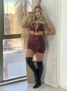 conjunto amanda marsala