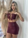 conjunto amanda marsala