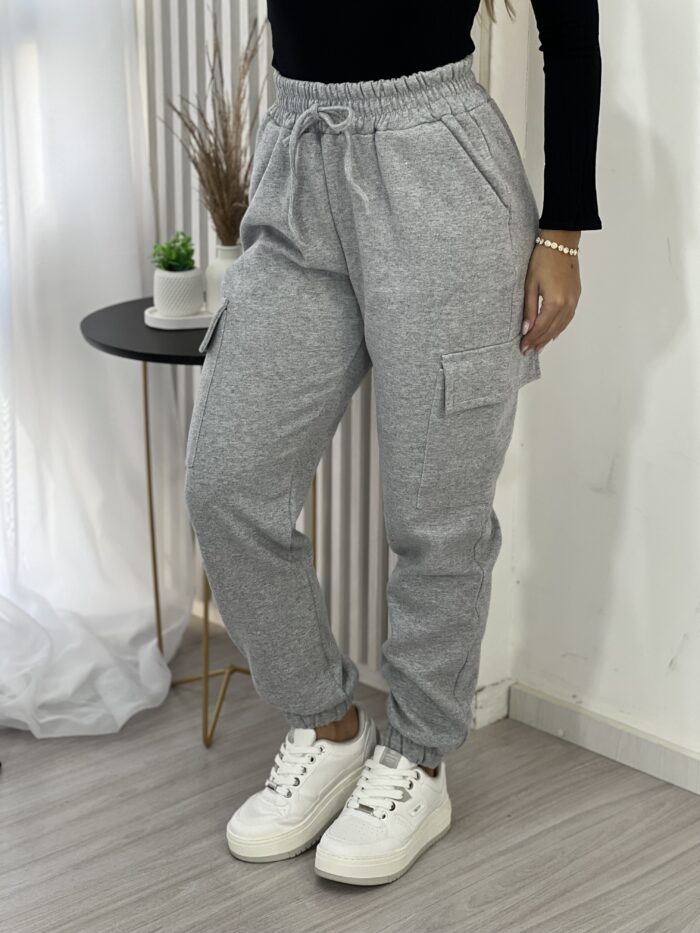 calca jogger moletom bianca cinza calca jogger moletom bianca cinza
