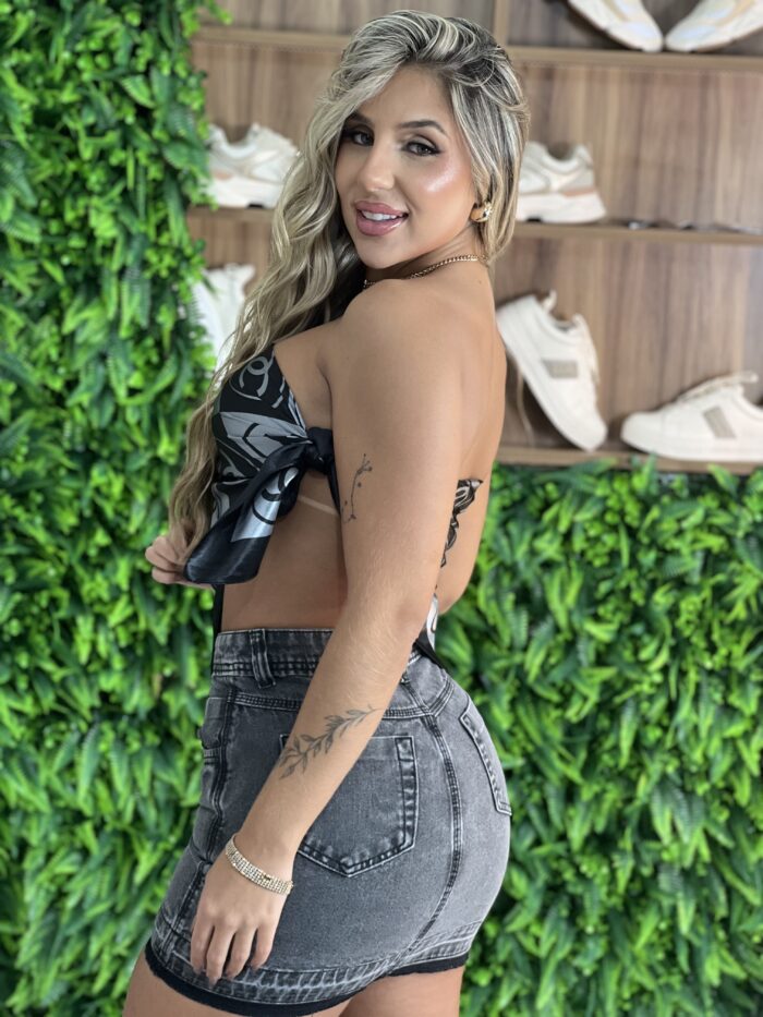 lenço multifuncional cetim seda preto/cinza lenço multifuncional cetim seda preto/cinza