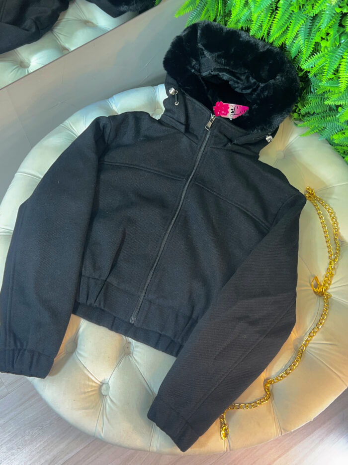 jaqueta puffer milena preto