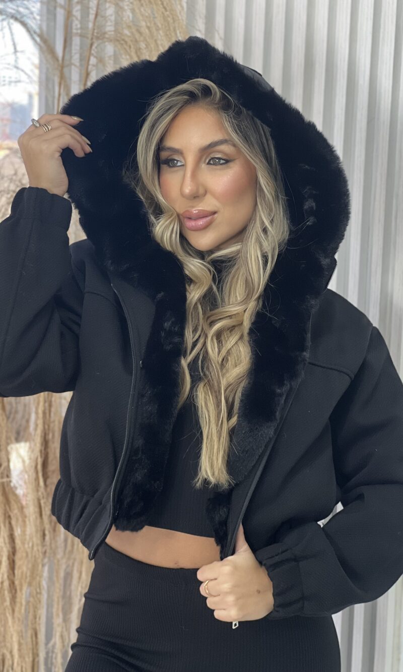 jaqueta puffer milena preto jaqueta puffer milena preto