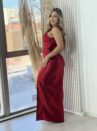 vestido longo soraya vermelho
