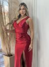 vestido longo soraya vermelho