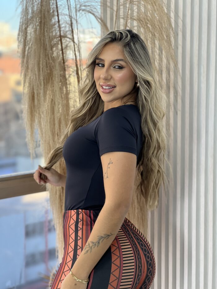 blusa poliamida tânia preto blusa poliamida tânia preto