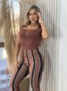 blusa poliamida tânia marrom